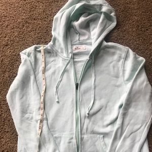 Hollister zip up sweatshirt.